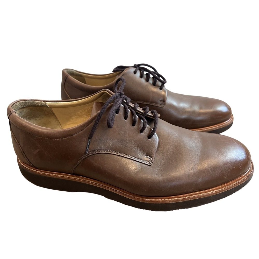Samuel Hubbard Hubbard‎ Free Men 13W Brown Leather Vibram Oxford M2100-041